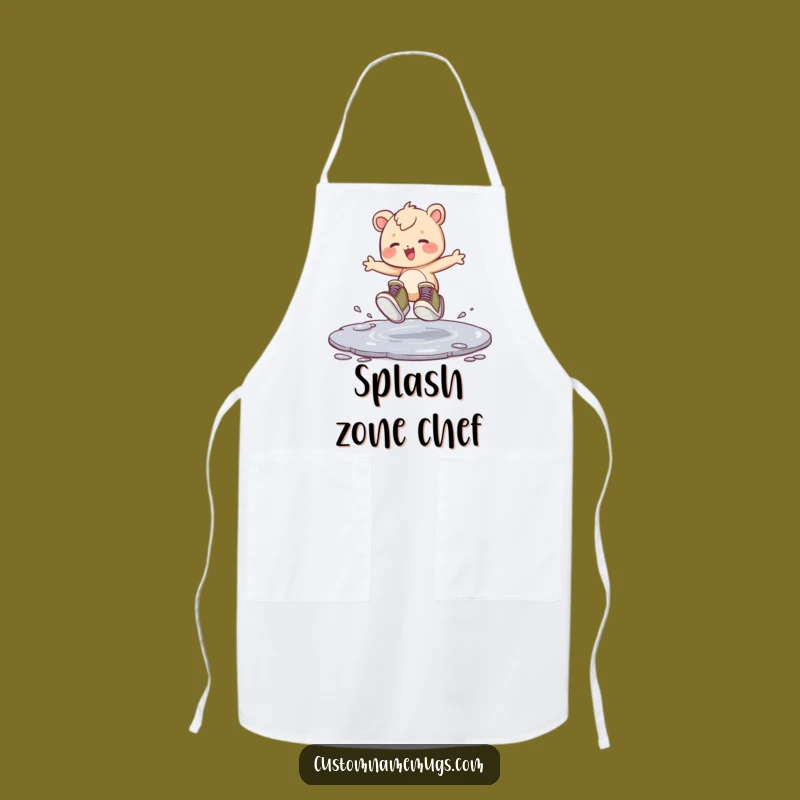 Funny Puddle Hopper Apron - Joyful Creature Kitchen Wear