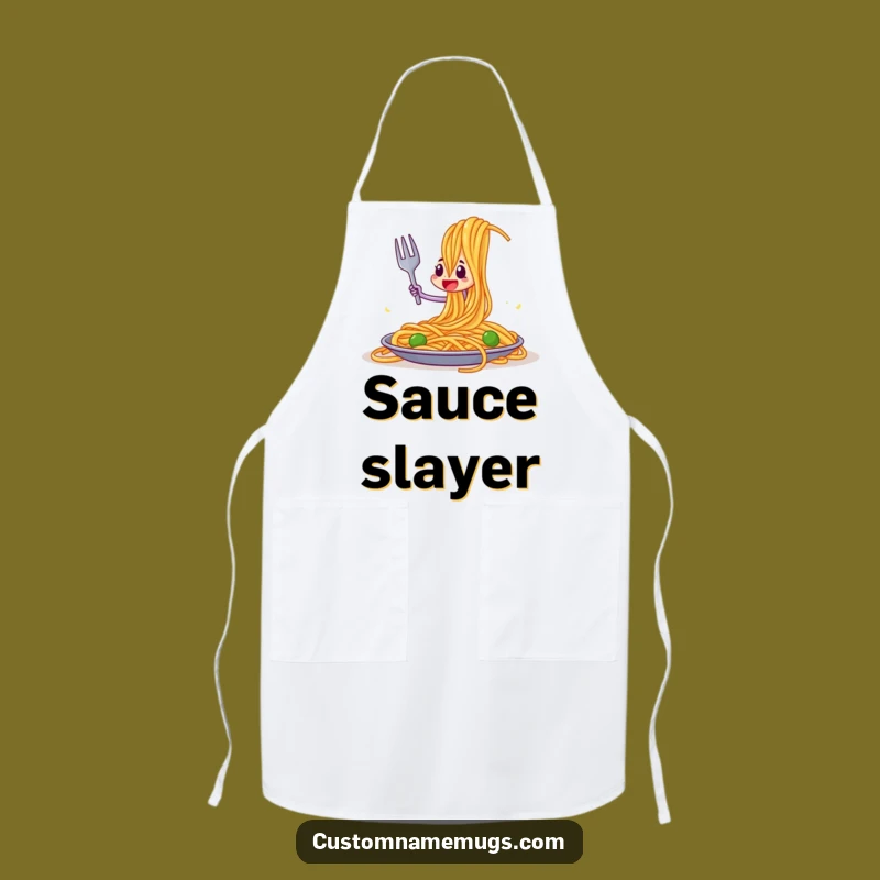 Funny Fork vs Spaghetti Apron: Cook Up a Storm with Hilarious Kitchen Protection