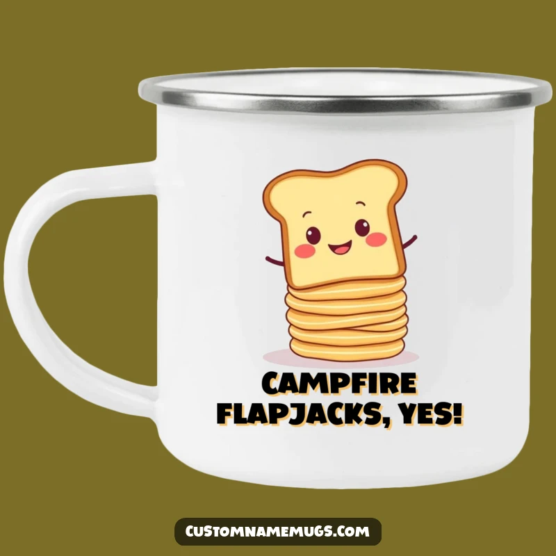 Funny Toast Adventure Mug - Humorous Breakfast Balance for Campers