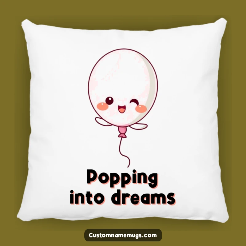 Funny Kawaii Balloon Popping Pillow: Adorable & Hilarious Comfort