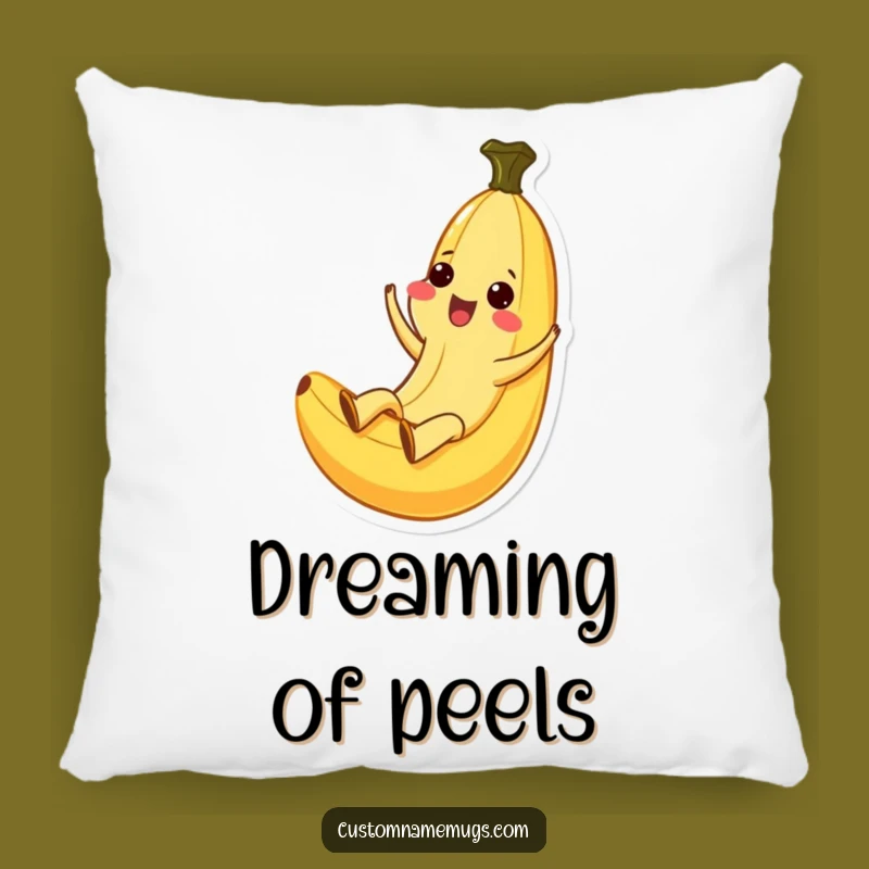 Funny Kawaii Banana Peel Slide Pillow: Ecstatic Comfort, Hilarious Gift!