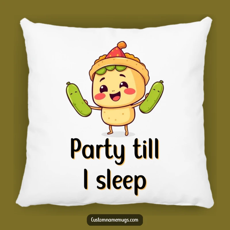 Funny Comfort Pillow: Juggling Taco, Hilarious Party Accessory