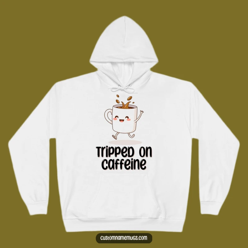 Funny Coffee Mug Dance Hoodie: Cozy Up with Hilarious Caffeine Chaos