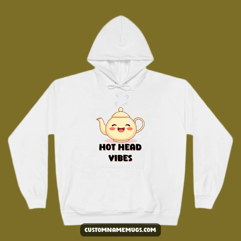 Funny Teapot Steam Face Hoodie: Cozy Up with This Hilarious and Whimsical Winter Wear