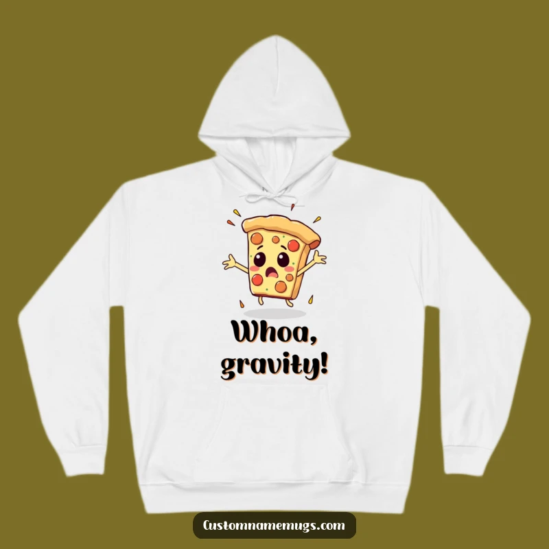 Funny Falling Pizza Hoodie: Stay Cozy While Embracing Chaos
