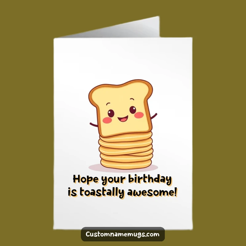 Free Printable Birthday Card: Smug Toast Pancakes, Hilarious Downloadable Gift for Brunch Lovers!