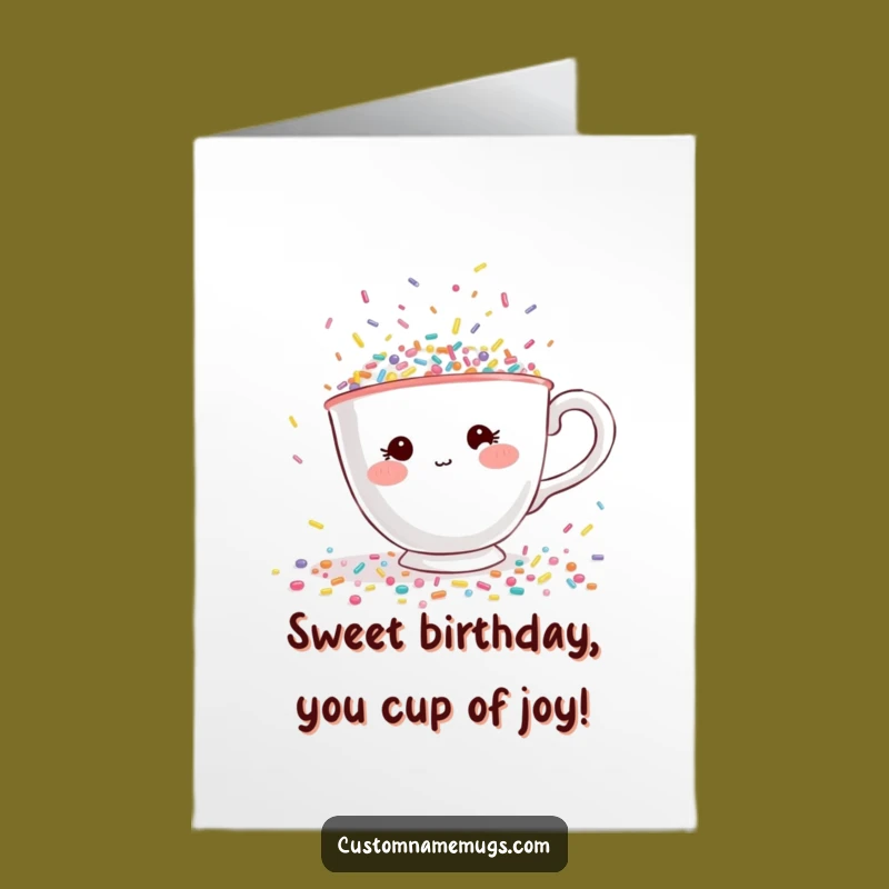 Free Printable Birthday Card: Teacup Escape, Sweet Downloadable Gift!