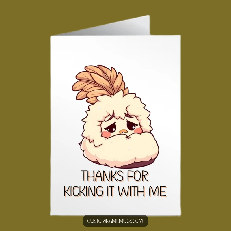Free Printable Thank You Slipper Card Bewildered Humor Downloadable Gift
